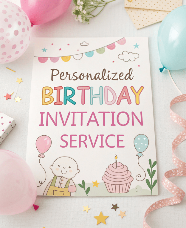 Personalized Birthday Invitation Service