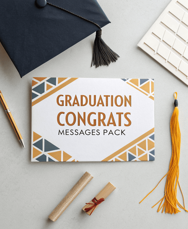 Graduation Congrats Messages Pack