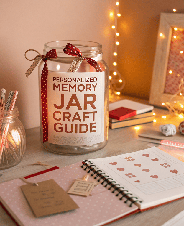 Personalized Memory Jar Craft Guide