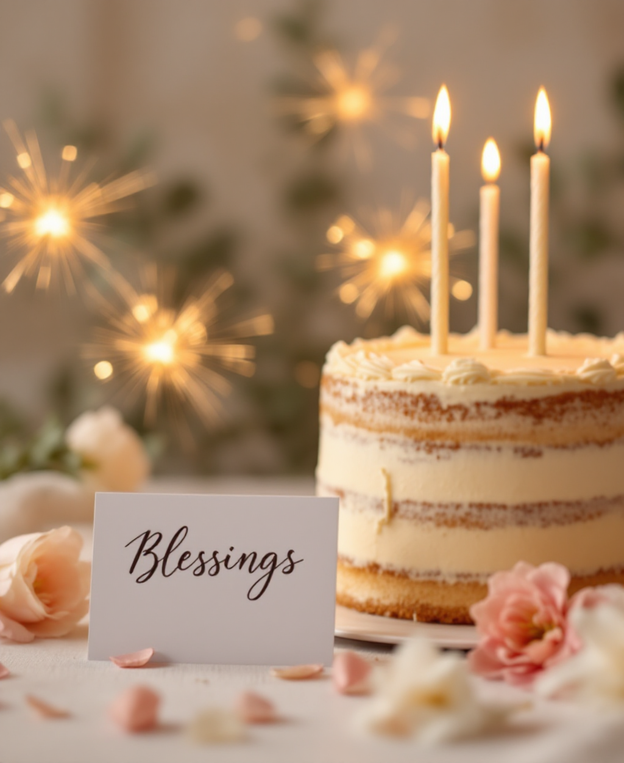 Milestone Birthday Light Blessings