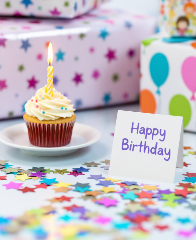 Birthday Cheers Text Set