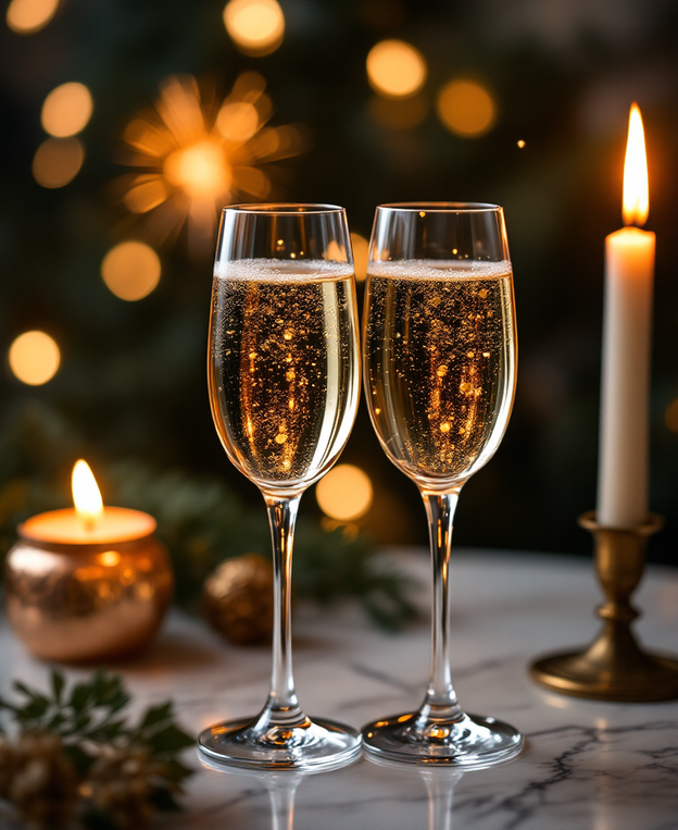 New Year’s Eve Celebration Toast