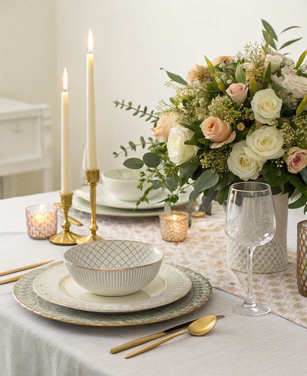 Anniversary Dinner Decor Set