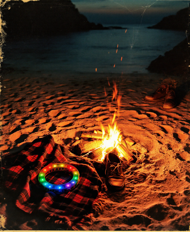 Beach Bonfire Dance Games