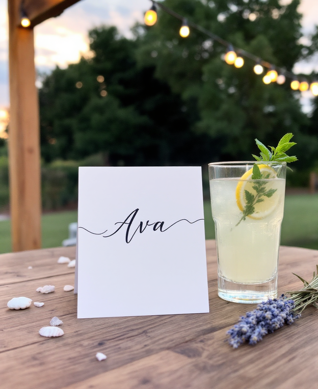 Summer Party Seating Chart