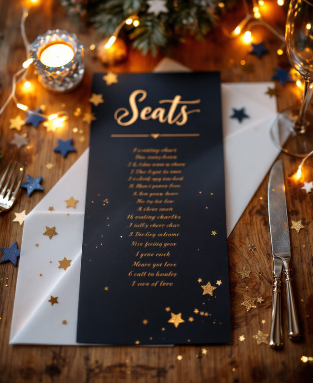 New Year Party Seating Planner