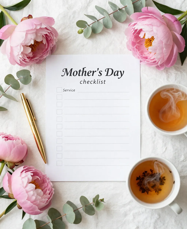 Mother's Day Service Checklist