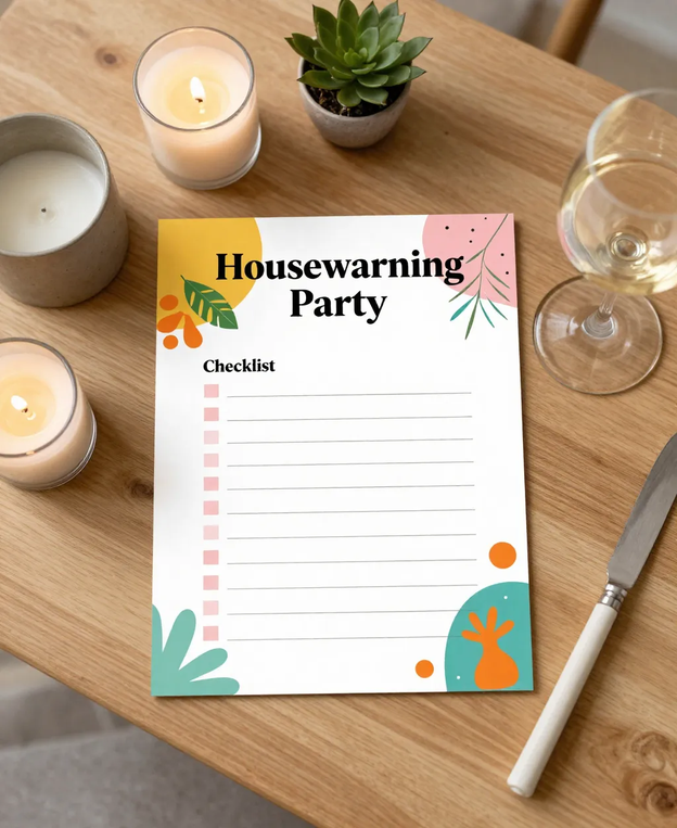 Housewarming Party Service Checklist