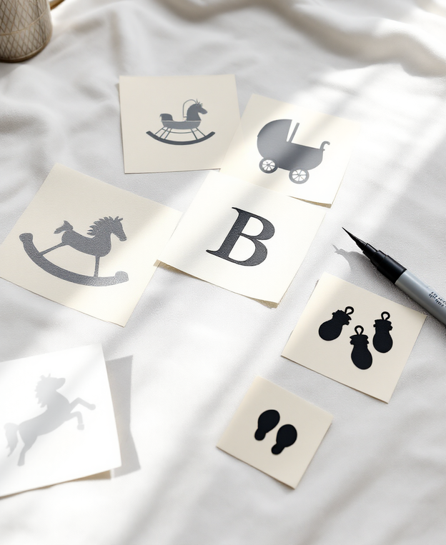 Baby Shower Celebration Stencils