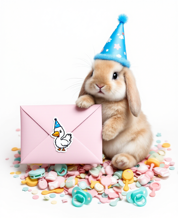 Baby Shower Pastel Invitation