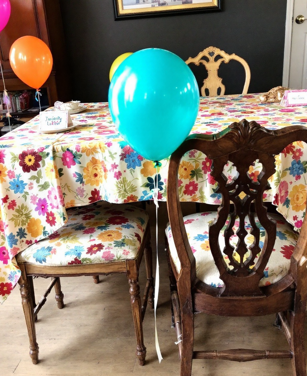 Vibrant Birthday Bash Seating Chart Design