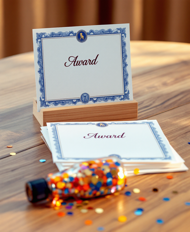 Animal-Themed Kids Awards Pack