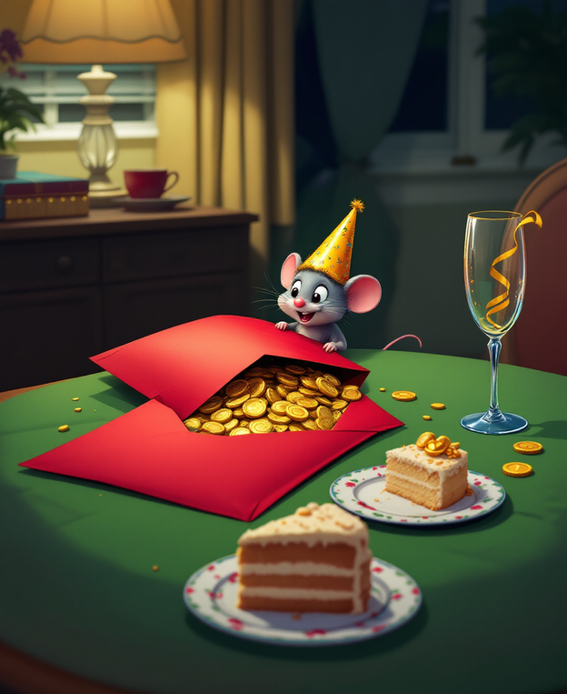 New Year Thank You Card