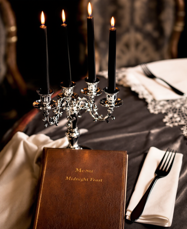 Halloween Haunted Dinner Poster