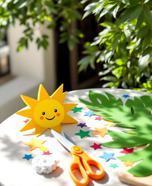 Summer Party Cutout Kit