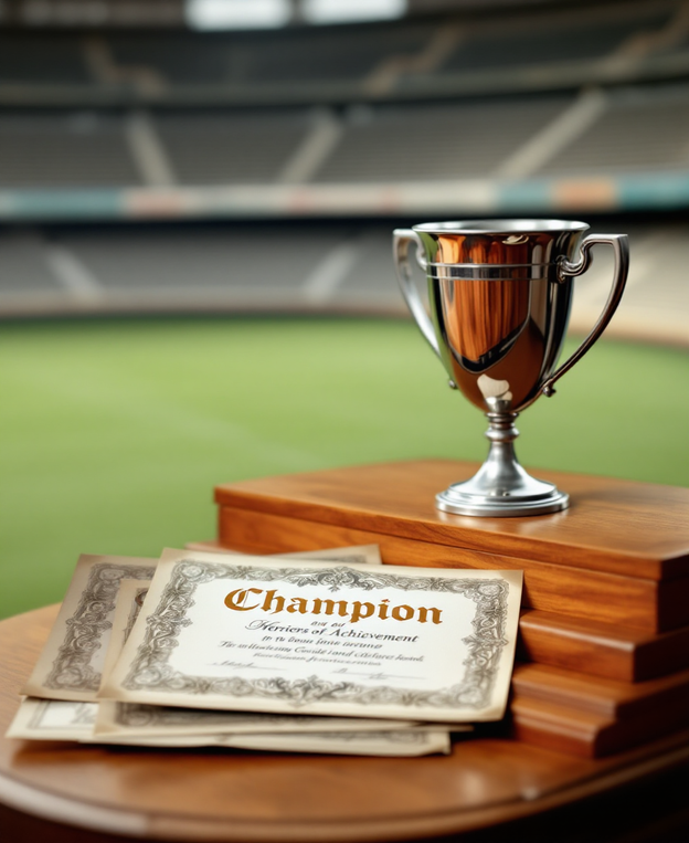 Sports Achievement Certificate Set