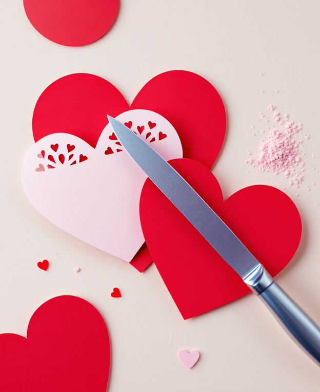 Valentine Hearts Cutouts