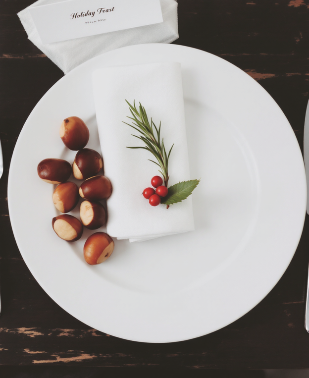 Christmas Holiday Menu Poster