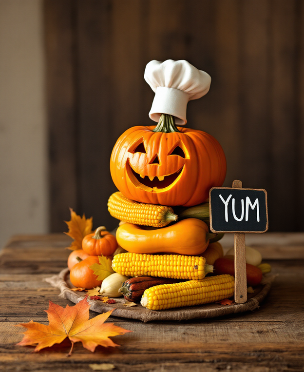 Autumn Harvest Dinner Poster