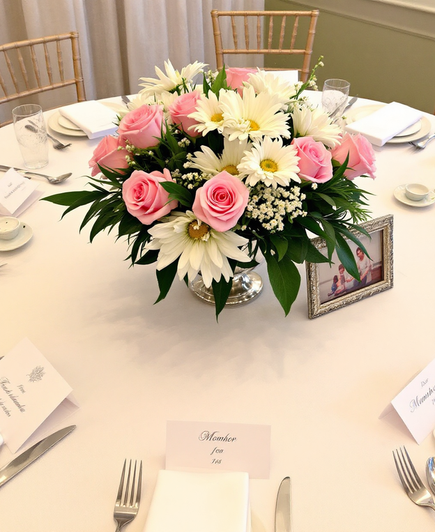 Heartfelt Mothers Day Seating Chart Design