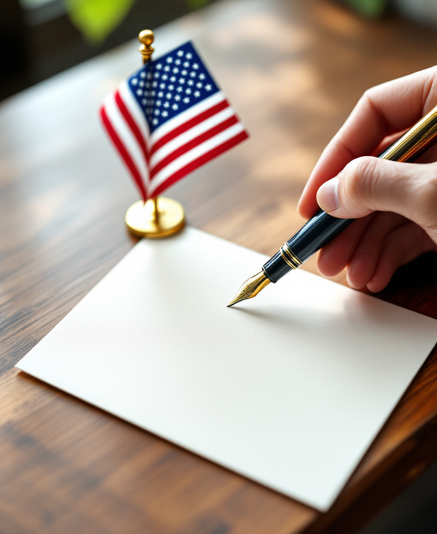 Independence Day Thank You Card