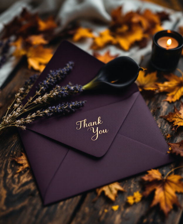 Halloween Party Thank You Card