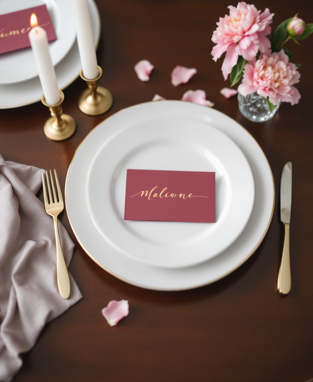 Valentine Party Guest Cards