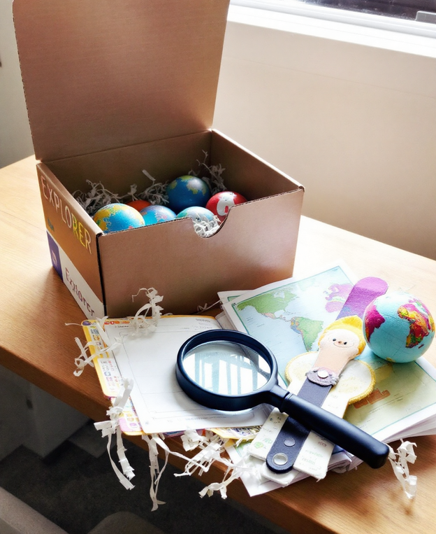 Educational Gift: Kids' Monthly Explorer Kit