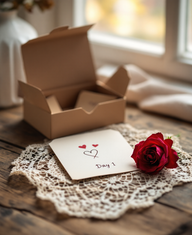 Couple's Gift: 12 Creative Challenge Calendar