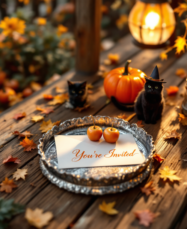 Halloween Kids Party Invitation