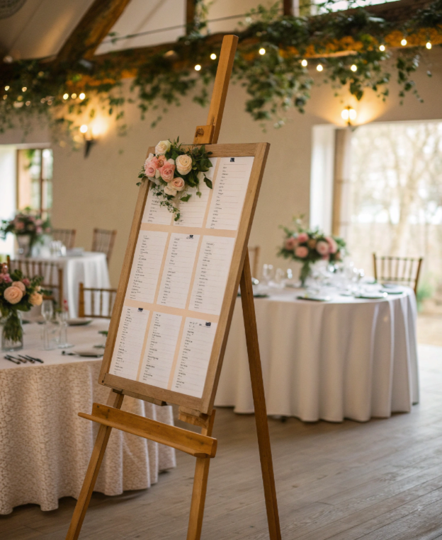 Wedding Seating Chart Layout