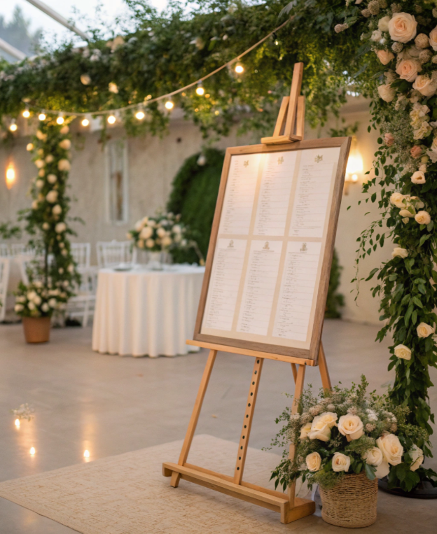 Wedding Reception Seating Chart