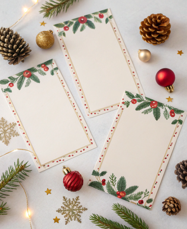 Christmas Party Guest Cards