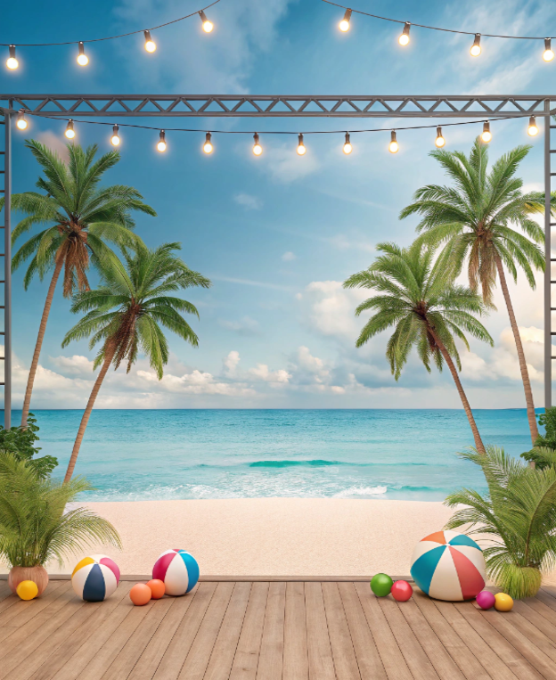 Summer Beach Party Poster