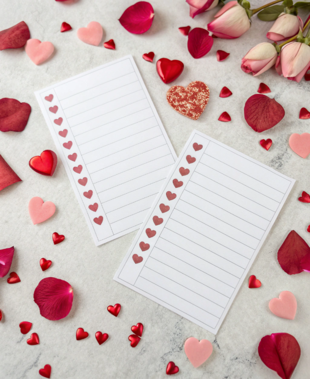 Valentine Couple Quiz and Challenge Cards