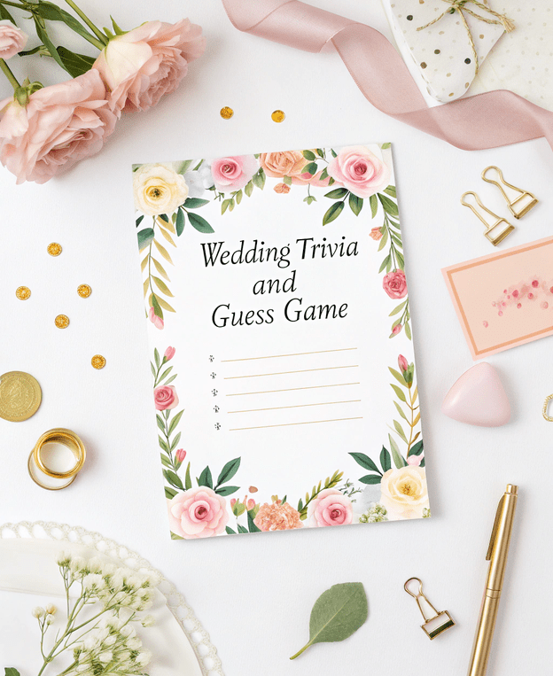 Wedding Trivia and Guess Game